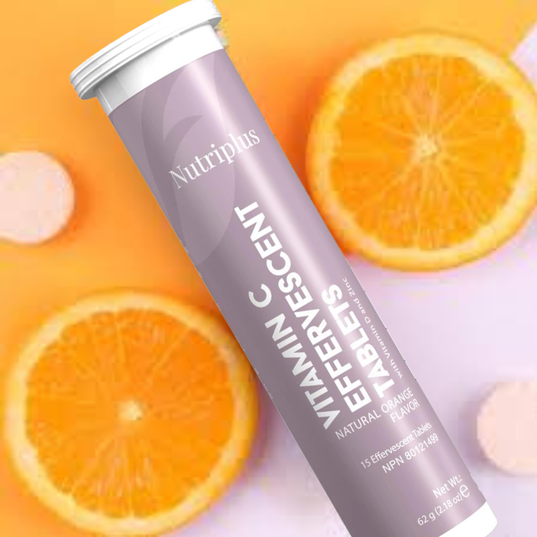 NutriPlus Vitamin C Effervescent Tablets – Immune & Wellness Support