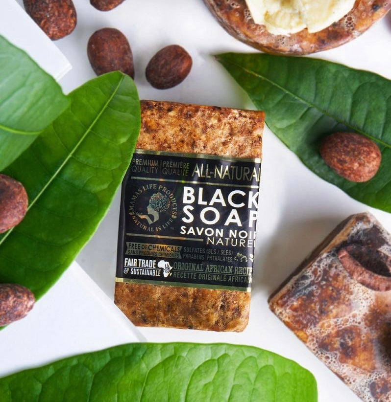 African Black Bar Soap